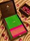 Cotton Paithani By Aab Pure Mercerised Soft Silk Saree 